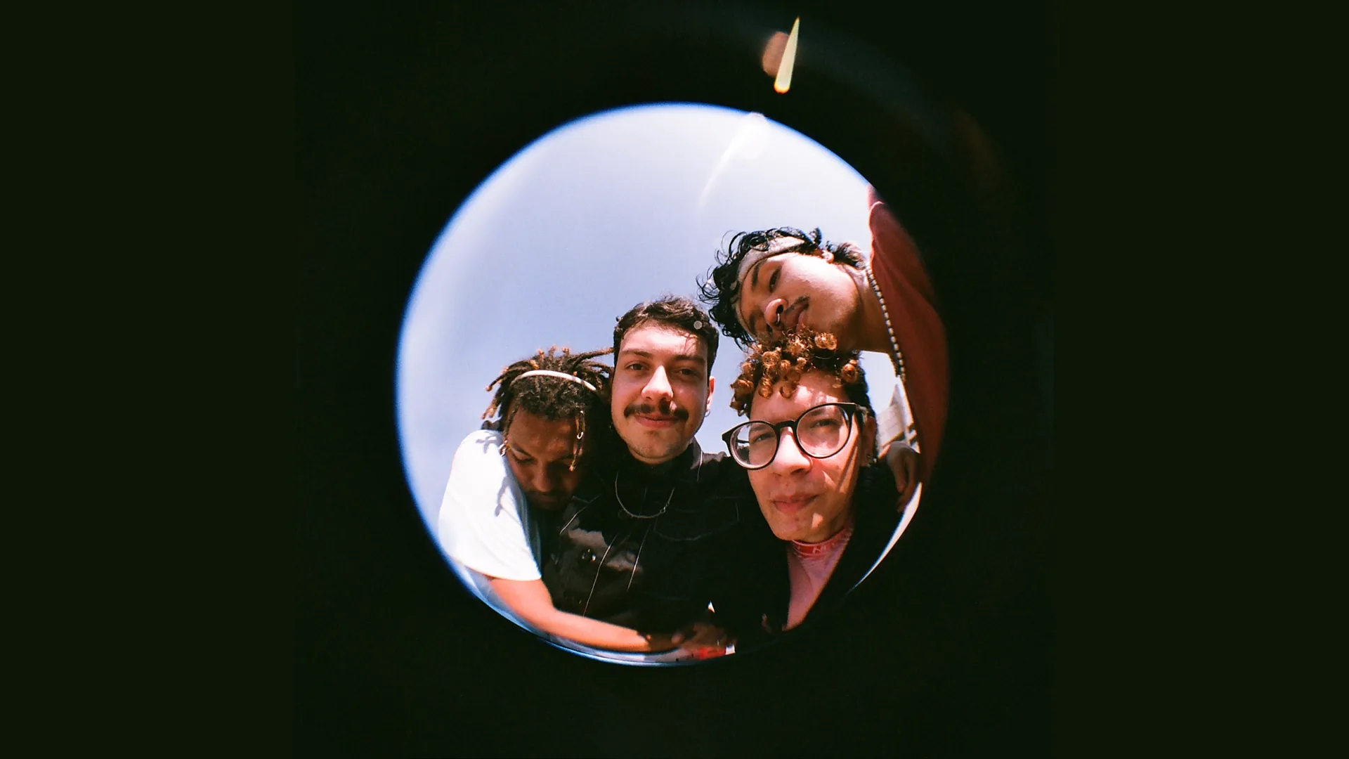 The band through a fisheye lens