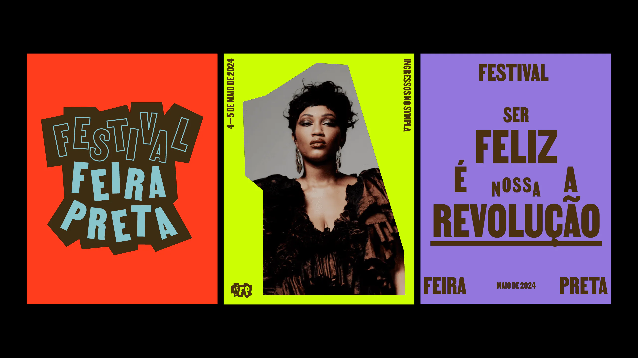 Posters: Ser feliz é a nossa revolução