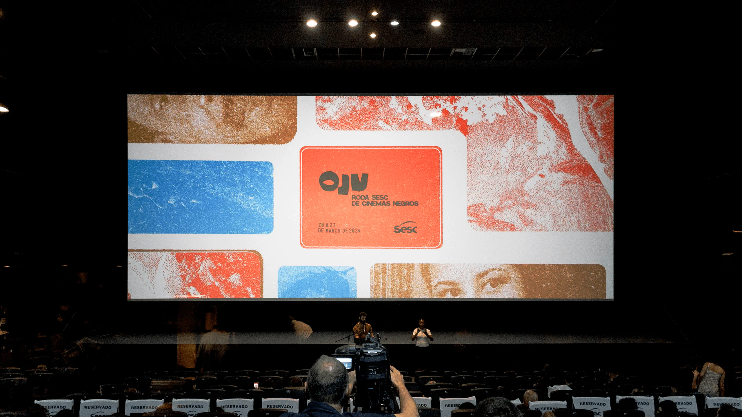 OJU on the big screen at Cine Sesc